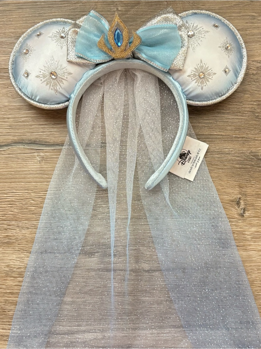 Disney Frozen Elsa Minnie Mouse Ears Headband - Picture 4 of 8